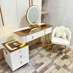 Bàn Trang Điểm Nhập Khẩu - GX001 Màu Trắng